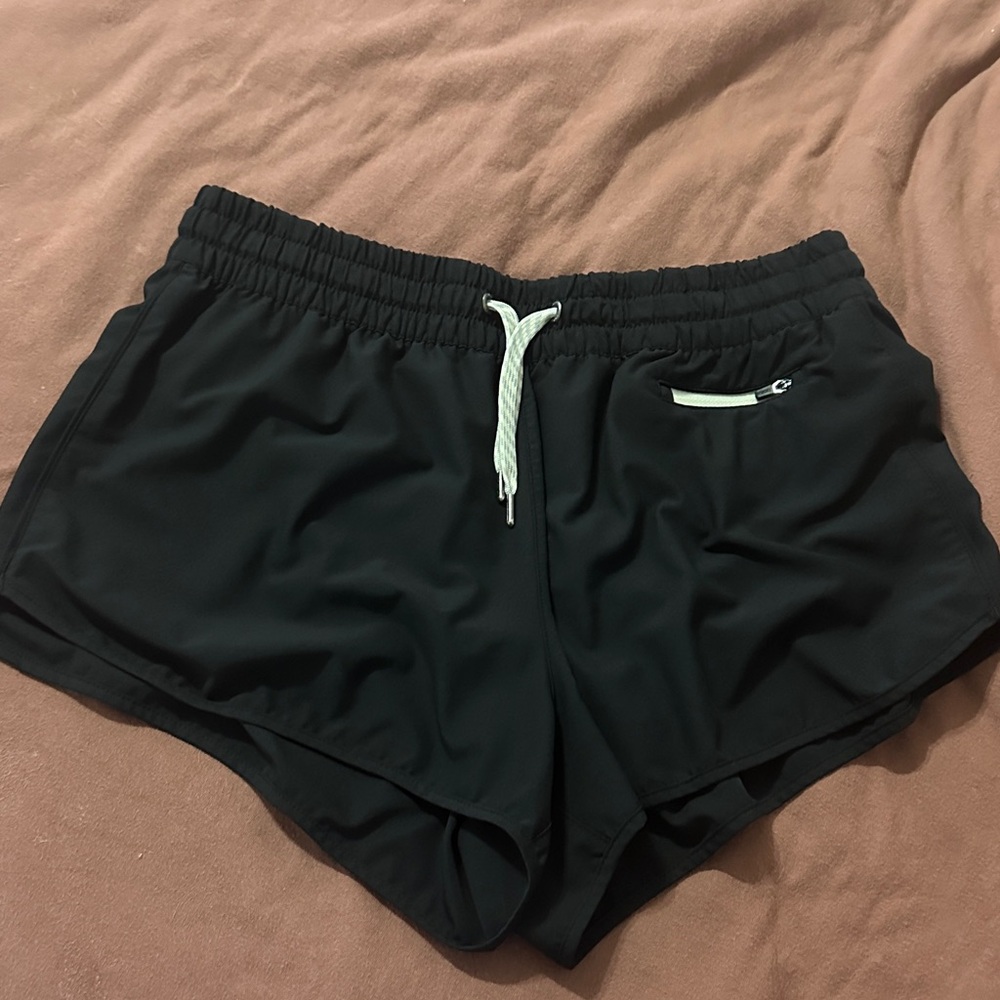 Vuori Black Women's Athletic Shorts